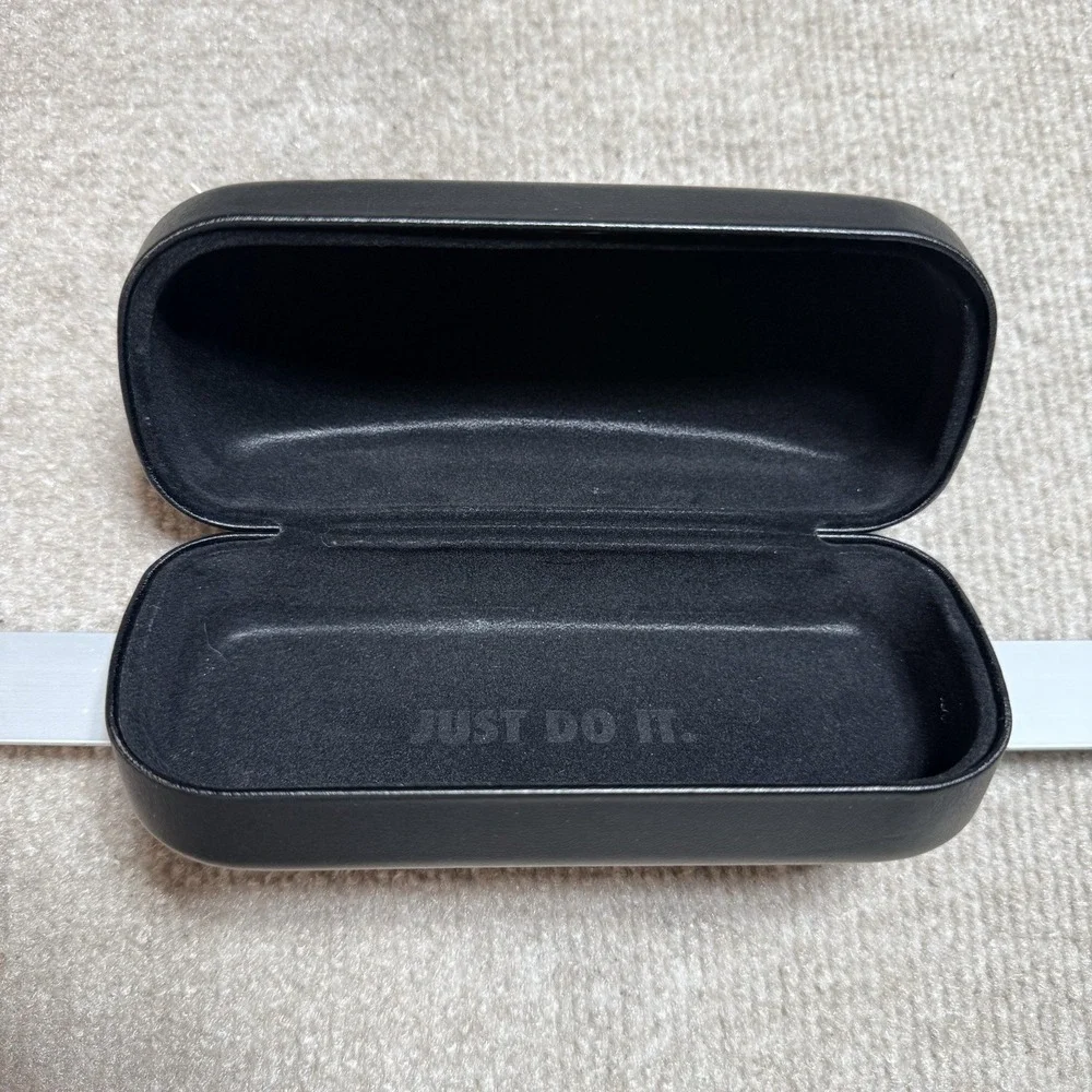 Authentic Nike Vision Hard Clamshell Eyeglasses Case Black 